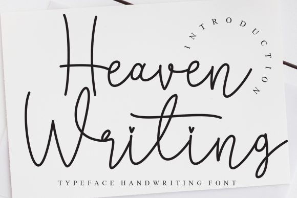 Heaven Writing: A Handwritten Font That Adds Instant Personality