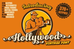 Hollywood Font: Unlocking Vintage Charm for Modern Brands