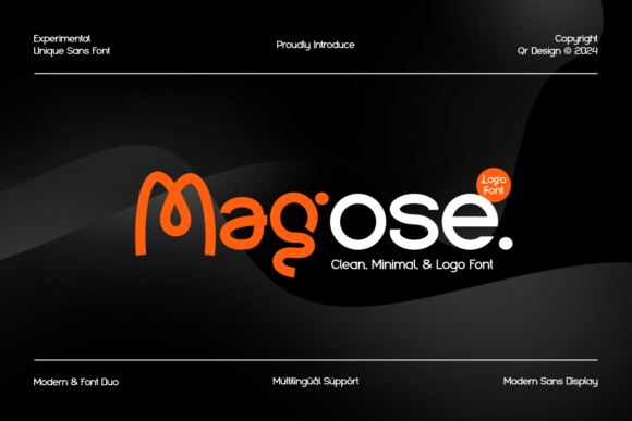 Magose: The Bold Sans Serif That Commands Attention