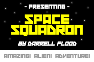 Space Squadron: A High-Impact Font for Bold, Futuristic Design